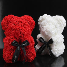 Load image into Gallery viewer, rose cute teddy bear