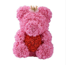 Load image into Gallery viewer, rose cute teddy bear