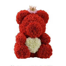 Load image into Gallery viewer, rose cute teddy bear