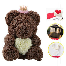 Load image into Gallery viewer, rose cute teddy bear