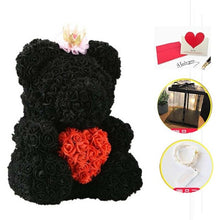 Load image into Gallery viewer, rose cute teddy bear