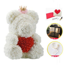 Load image into Gallery viewer, rose cute teddy bear