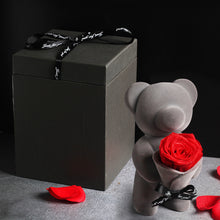 Load image into Gallery viewer, Teddy Bear Rose Box