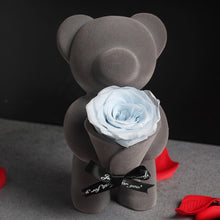 Load image into Gallery viewer, Teddy Bear Rose Box
